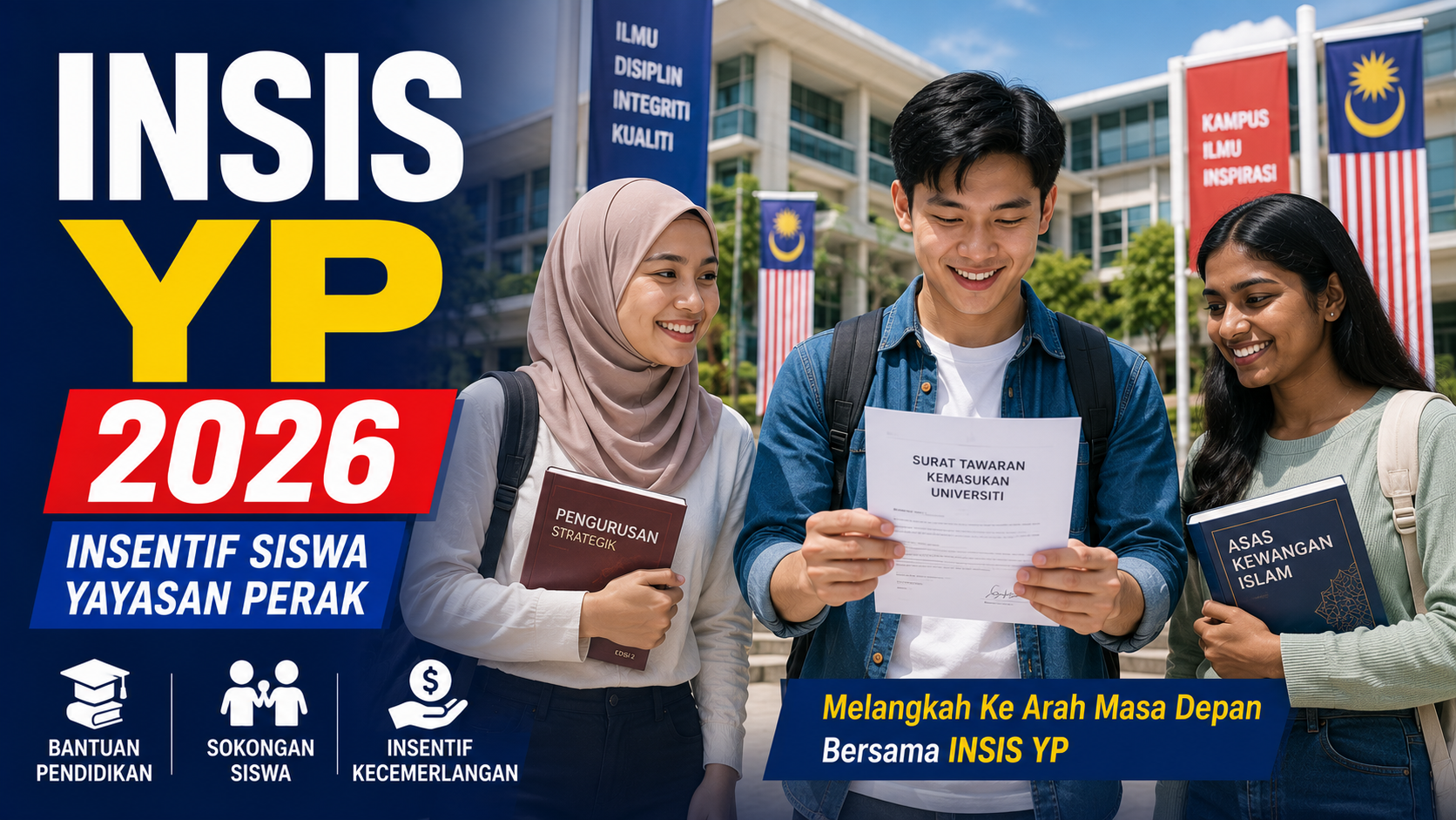 INSIS YP 2026: Insentif Siswa Yayasan Perak Untuk Anak Perak